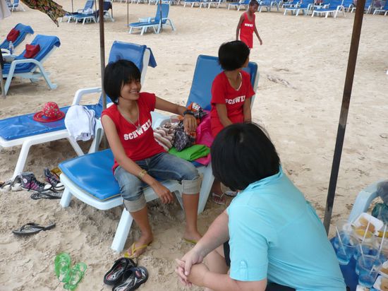 kurze Pause zwischendurch