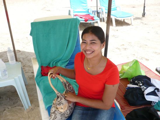 Jaew muss sich leider schon verabschieden