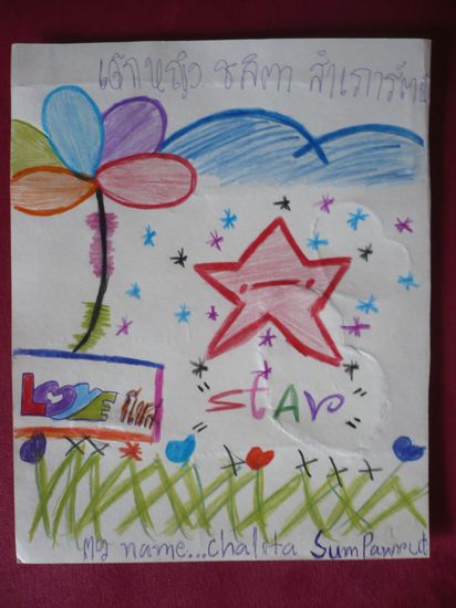 von Tschalitaa, Nickname "Daw"
das heisst in der Thailändischen Sprache "Stern".
Patenkind von Ines Vonlanthen