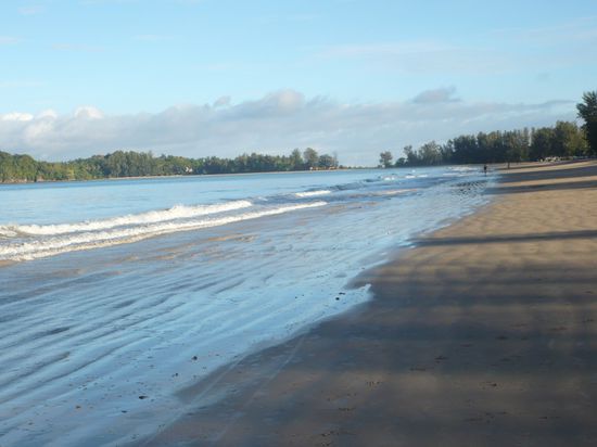 Morgen am Klong Dao Beach, Kho Lanta