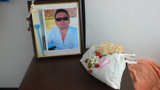 Renato's Bild, die Malaai und seine Asche