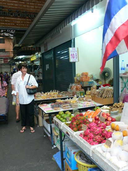 Mitten im Markt