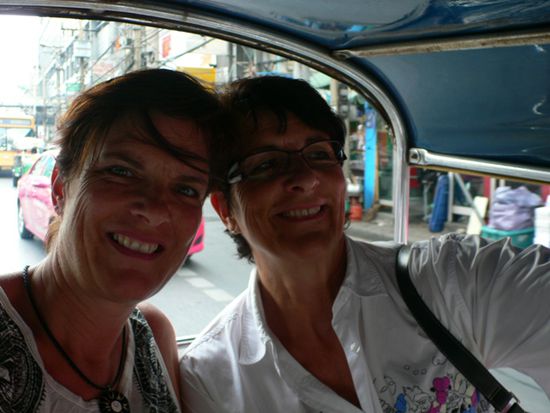 Tuk-Tuk-Fahrt durch Bangkok