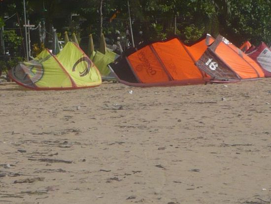 Camper an der Nai Yang Beach
