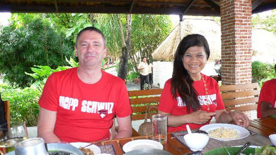 Renato und Siti - beide haben total Spass!