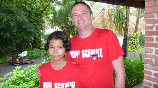 Renato mit Supansaa - Mei
Patenkind von seiner Mutter, Sonja Costa