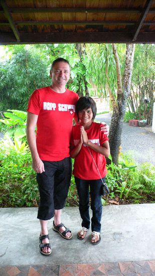 Renato mit der quirligen Jiraaporn - Yam