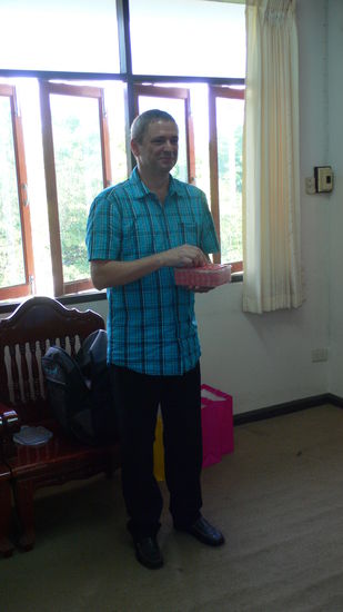 Renato freut sich sichtlich