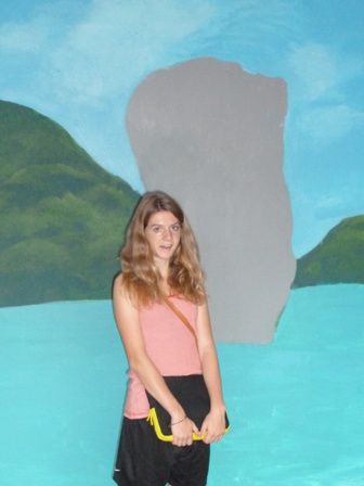 Da es real nicht geklappt hat, machen wir dieses Bild im Hotel