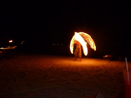 Feuerzauber-Show