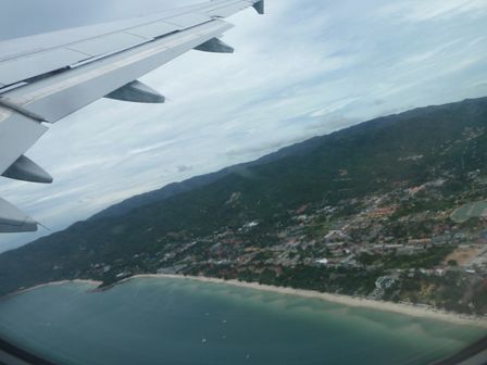 Blick auf die Chaweng Beach