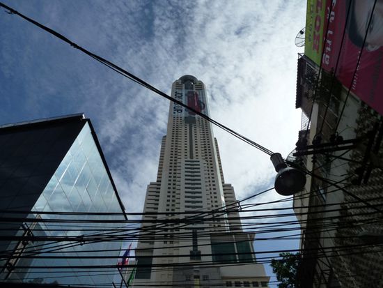 Baiyoke Sky Hotel
aus dieser Perspektive gar nicht so überragend hoch