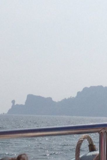 von Weitem erkenne ich Chicken Island