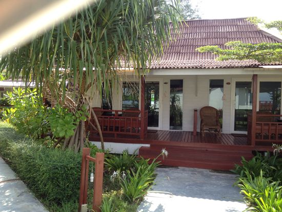 im linken Hausteil wohne ich für die nächsten drei Tage