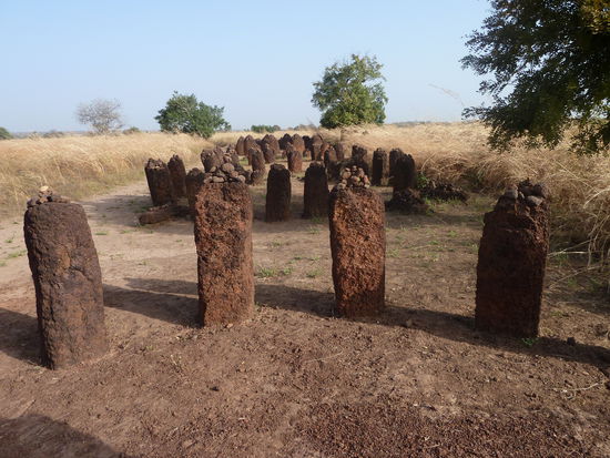 Insgesamt gibt es 10 Steinkreise hier in Wassu