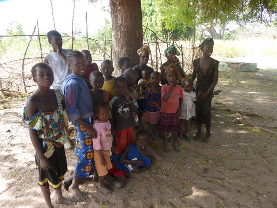 Alle wollen auf's Foto 