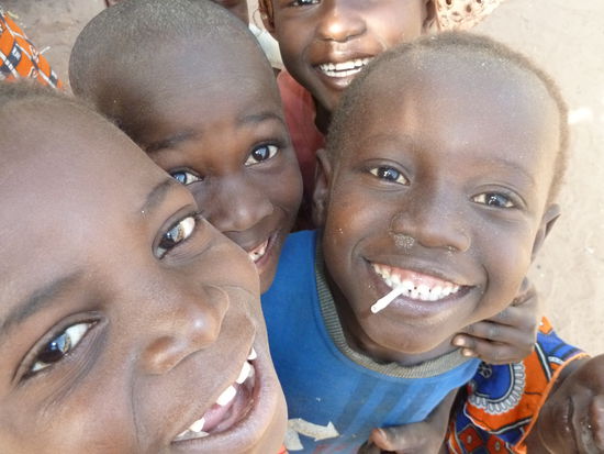 Super so strahlende Kindergesichter zu sehen 