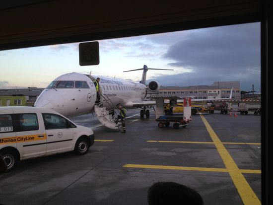 Dieses Flugzeug bringt mich heim