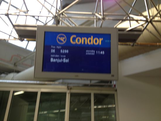 Die Zwischenlandung in Sal war in meinen Unterlagen nicht ersichtlich 