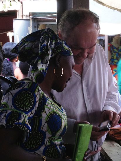 Manfred, mein Nachbar - beim Schäckern 