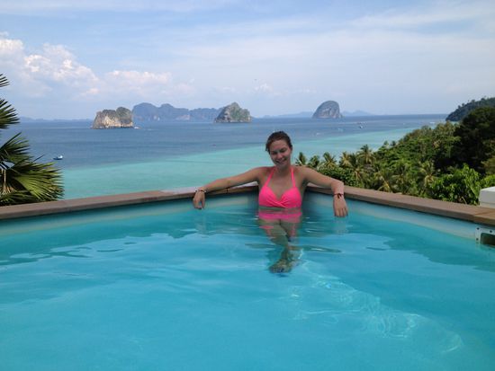 .....  auch die Lage des Pools sind gigantisch!