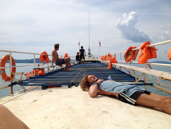 Nicht sooo gemütlich, dafür sonnig und luftig