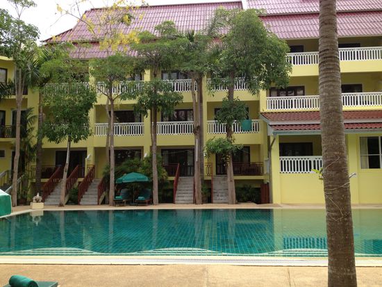 Ausser einem jungen asiatischen Paar ist auch hier niemand 