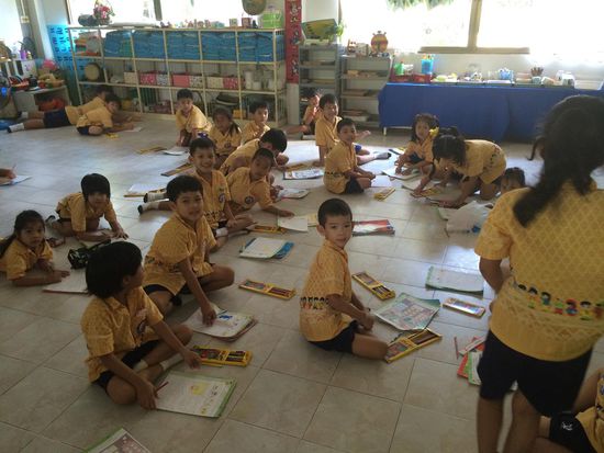 Die Schule bzw. der Kindergarten von MaiThai