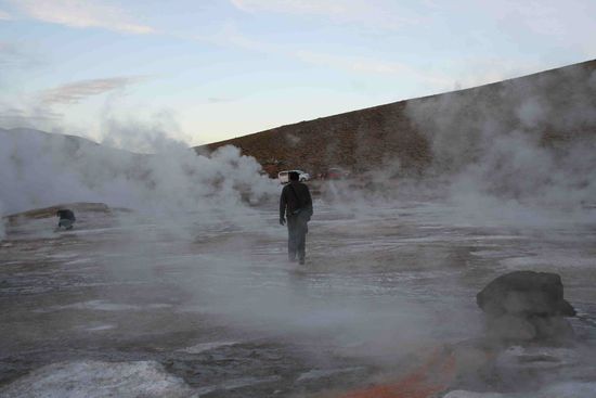 Auf dem Weg durch den Nebel...