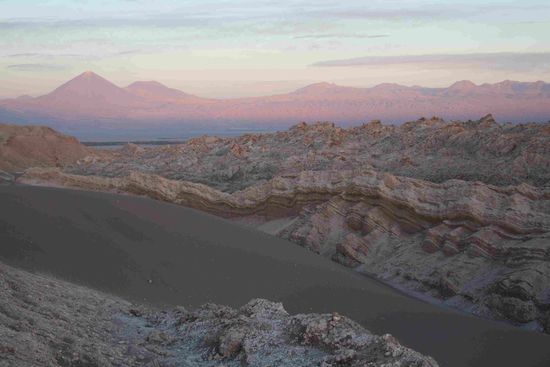 Sonnenuntergang Valle de la Luna