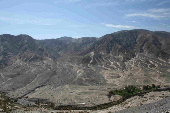 Einfahrt in die Altiplano