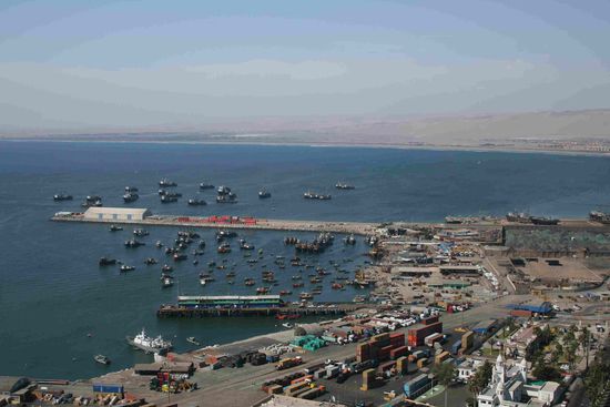 Hafen von Arica