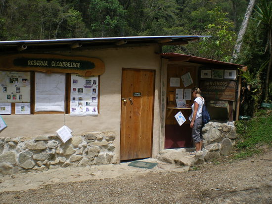 Immer Höher, der Eingang zum Reservat