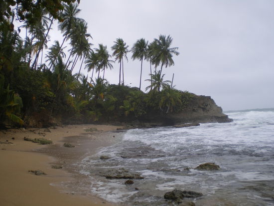 Grau, Regen und Sturmböen.