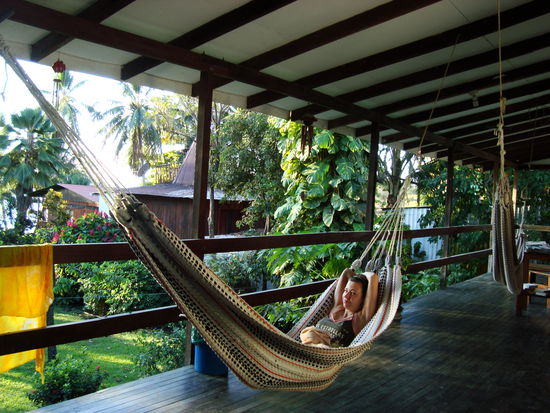 Unser Gemeinschaftsbalkon mit Strandblick