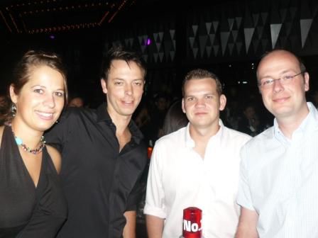 Im Club
v.R. Andy, Sascha, Matthias, Ines