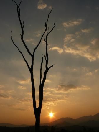 unbeschreibliche Abendstimmung