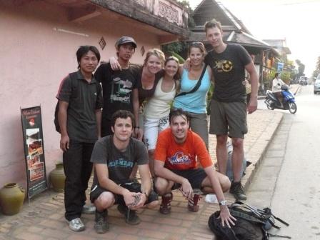 Unsere Truppe. 2 Hollaender und 2 Schweizer waren mit von der Partie.