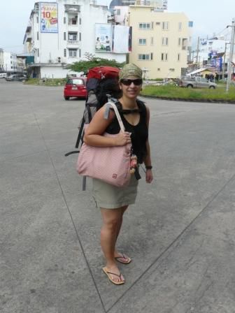 Abmarsch zur Busstation in Phuket Town