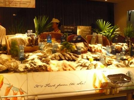 Kleiner Ausschnitt aus der Fischabteilung