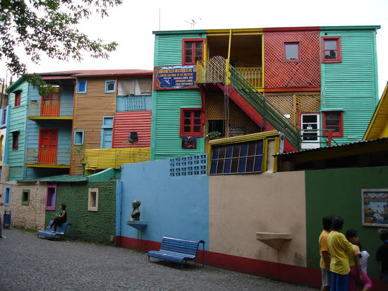 El Caminito im Quartier La Boca