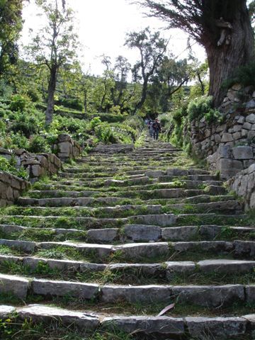 Escalera del Inca - Inkatreppe