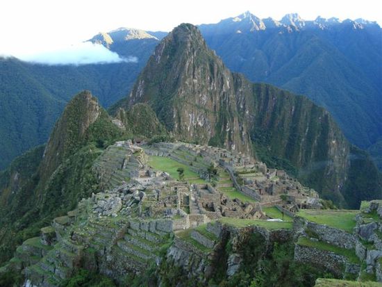 Turistenfreies Machu Picchu