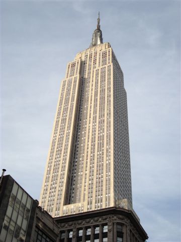 Das Empire State Building, New Yorks hoechstes Gebaeude