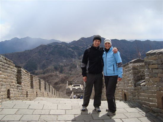 We climbed the Great Wall!!!