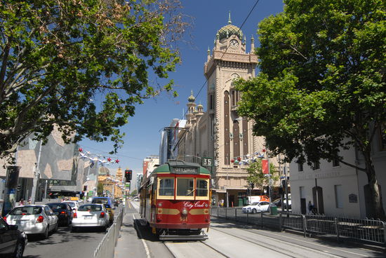 Strassenbahnen wie aus dem Museum