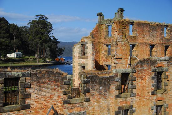 Eine Aussicht, auf die wohl jeder Bewohner gern verzichtet haette...