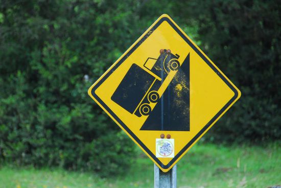 Auf der Carreterra Austral gibt es keine Ebenen, nur ein staendiges Auf...