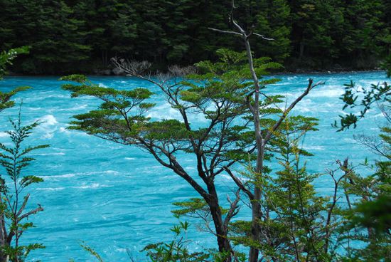 Die unglaubliche Farbe des Rio Baker!