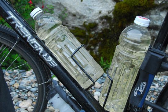 ... das zwar aussieht, wie schon mal getrunken, aber nie Probleme bereit hat - auch ohne Filter oder Sterilisation